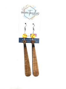 Swing, Batter, Batter, Swing Earrings