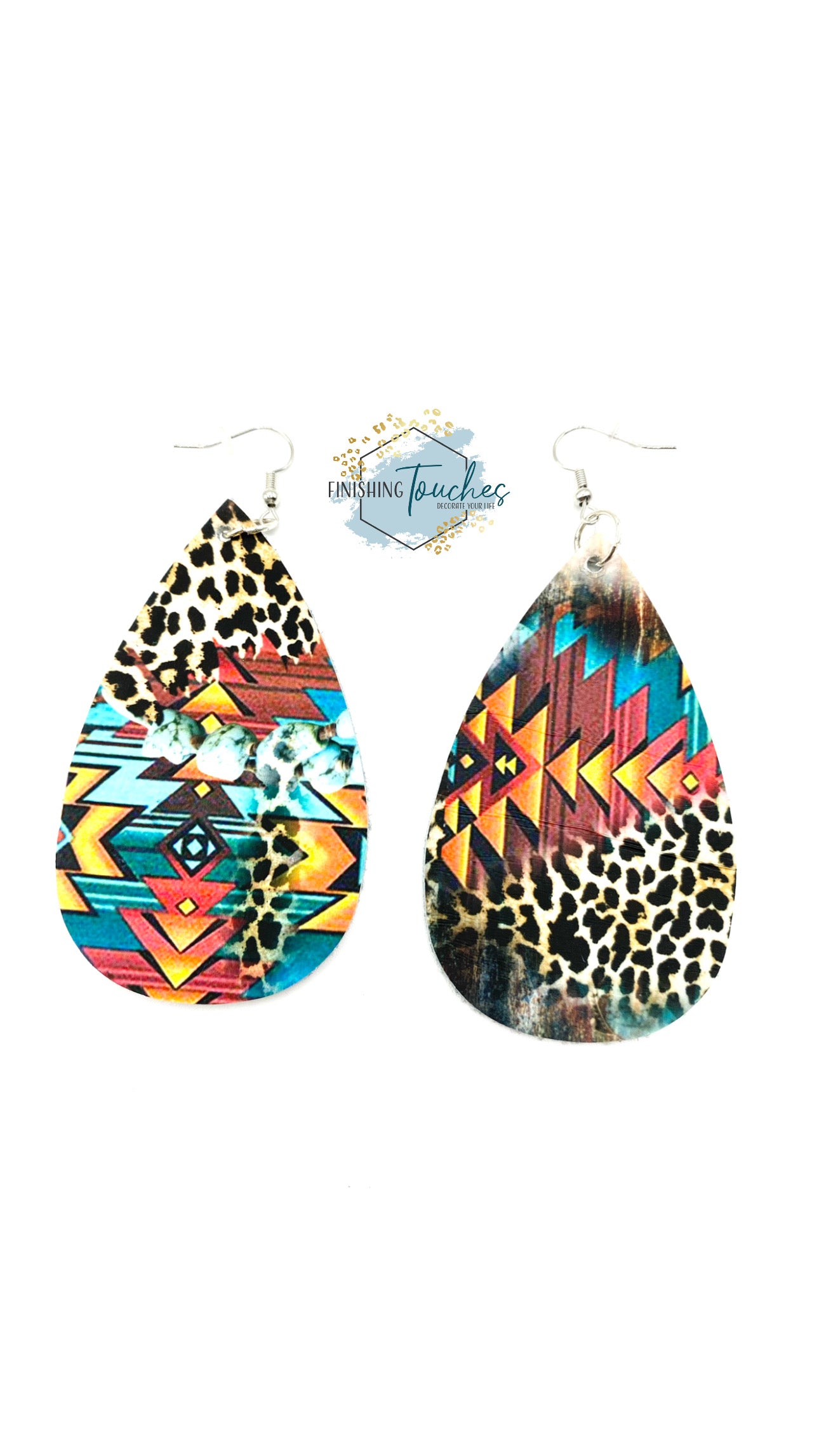 Peek a boo Aztec Teardrops