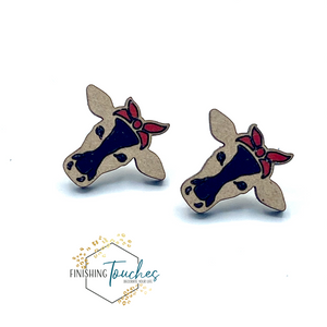 Little Heifer Stud Earrings